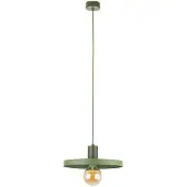 TK Lighting Hänglampa Sila , dimbar, Grön, Vardagsrum / matsal, Metall, Modern, Pendellampa