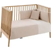 cambrass Rustic 110x170x3 Cm Spjälsängslakan 2 Enheter
