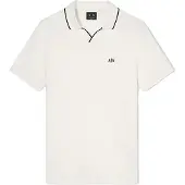 Armani Exchange för män. XM002401AF10366U0009 Polo Breath vit (M), Casual, Bomull, Kort ärm