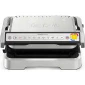 Tefal GC772D30 elgrill inomhus — nonstick-plattor, justerbar temperatur, kompakt bordsgrill