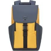 Delsey Securflap Ryggsäck grå/gul