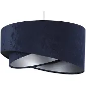 BPS Koncept Hänglampa Vivien , dimbar, Blå, Vardagsrum / matsal, Textil / tyger / siden, Modern, Pendellampa