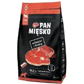PAN MIĘSKO Nötkött med getkött M 3 kg