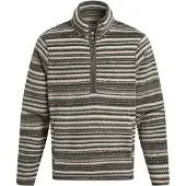 Craghoppers Herr Tatton II Kontrastrandig Fleece-Topp (Skogsgrön)