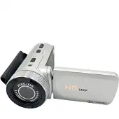 INF HD-Digitalkamera med Vidvinkelobjektiv White