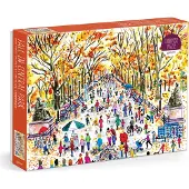 Michael Storrings Fall in Central Park 1000 Piece Puzzle