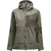 Lundhags Women's Tived Stretch Hybrid Jacket Aloe Green/forest Green