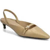 Tommy Hilfiger Leather Kitten Heel Slingbacks