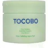 Tocobo CICA Beroligande Aqua Toner Pad - Kinesisk Vegan Dubbel-Sidig Toner Pad med Fermenterad CICA, Aloe & Multi-Hyaluronsyra