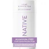Native Helkropp Deodorant Stick, Naturliga Ingredienser, 72 Timars Skydd, Aluminiumfri