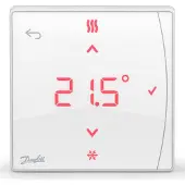 Danfoss Icon2 RT trådlös rumstermostat för golvvärmestyrning