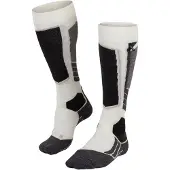 Falke - Skidstrumpor dam - SK2 Intermediate Cashmere W Woolwhite för UnisexUll - Storlek 41-42 - Vit