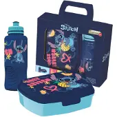 Licens Stitch matlådeset - Matlåda och drickflaska för barn