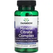 Swanson Health Mineralcitratkomplex, 60 kapslar