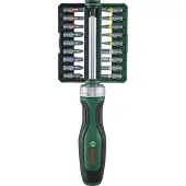 Bosch Skruvmejsel 1600A02Z9A; 18 st. + Bits spår