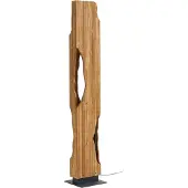 LUCANDE Golvlampa , Tarry, Trä, Vardagsrum, Trä, Lantlig / rustik