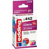 Edding Bläck Ersätter Canon CL-546XL Kompatibel Färg EDD-442 18-442