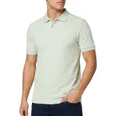 BOSS för män. 50507803 Passagerare Polo grön (XL), Casual, Bomull, Kort ärm
