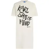 Karl lagerfeld Jeans B3w13011 Kortärmad Kort Klänning