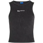 Karl lagerfeld JEANS Topp svart / vit