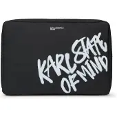 Karl lagerfeld JEANS Datorväska ' KARL QUOTE LAPTOP ' svart