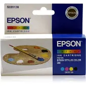 Epson S020138 svart/färg bläckpatron (original)