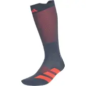 Adidas Sportsockor 'Adizero' mörkgrå / orangeröd / vit