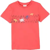 s.Oliver T-shirt gul / mörkgrå / ljusröd / vit