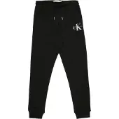 Calvin Klein Jeans Byxa 'CK Monologo' svart / vit