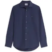 Tommy Hilfiger Regular Fit Washed Poplin Shirt