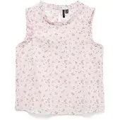 Vero Moda Blus 'VMTRINE' grön / rosa / pastellrosa