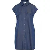 Calvin Klein Jeans Soft Twill Utility Shirt Dress