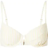 Abercrombie & Fitch Bikiniöverdel gul / vit