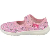 Beck Ballerina 'Flower Power' pastellblå / ljusgrön / mörklila / ljusrosa