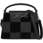 Karl Lagerfeld Axelremsväska svart / silver