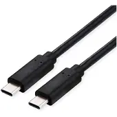 Roline USB-kabel USB 4.0 USB-C-kontakt, USB-C-kontakt 2.00 m Svart Skärmad 11.02.9083