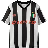 Name it T-shirt - NknJumb - Lotto - Black/White - - 6 år (116) - Fotbollströja