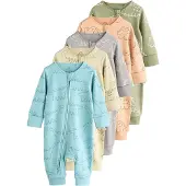 Next Pyjamas azur / ljusgul / grå / grön / ljusorange