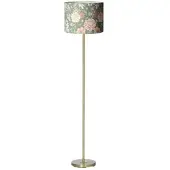 PR Home Golvlampa Amy, Grön, Vardagsrum / matsal, Textil / tyger / siden, Golvlampa