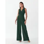 BWLDR Jumpsuit 'Glade' mörkgrön
