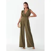 BWLDR Jumpsuit 'Elan' oliv