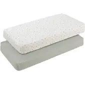 cambrass Calma 60x120x17 Cm Spjälsängslakan 2 Enheter