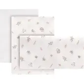 cambrass Calma 60x120x1 Cm Spjälsängslakan 3 Enheter