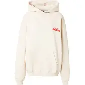 Karo Kauer Sweatshirt 'Love Club' kräm / röd