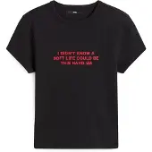 Vans T-shirt 'Soft Life' knallröd / svart