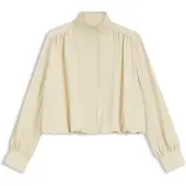 BOSS Relaxed-fit blazer with balloon hem