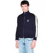 Armani Exchange för män. XM002367AF13047UB101 Bonded sweatshirt marinblå (XXL), Casual, Bomull, Marino