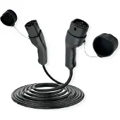 Roline 19.08.0023 Elbil laddkabel 3.00 m Flamskyddsmedel
