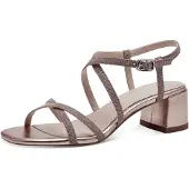 Tamaris Sandaler med klack 28204 kvinnor - Guldfärgad - 37
