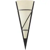 Eglo PASCAL 1 vägglampa liten brun/vit med LED